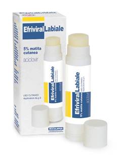 EFRIVIRALLABIALE*MAT CUT 3G 5% - Pharmaleader