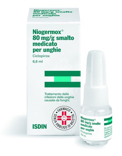 NIOGERMOX*SMALTO UNGHIE 6,6ML - Pharmaleader