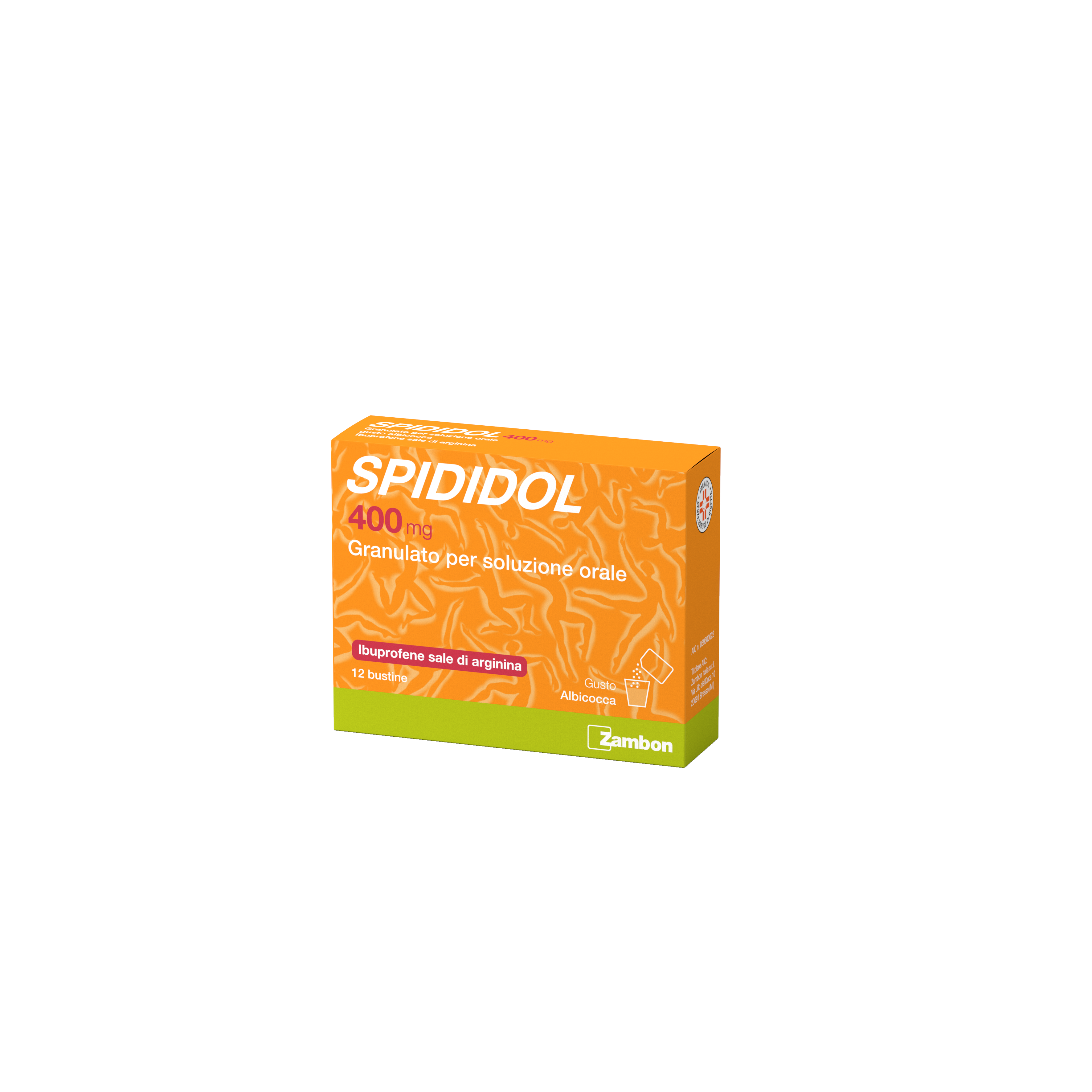 SPIDIDOL*OS GRAT 12BS 400MG AL - Pharmaleader