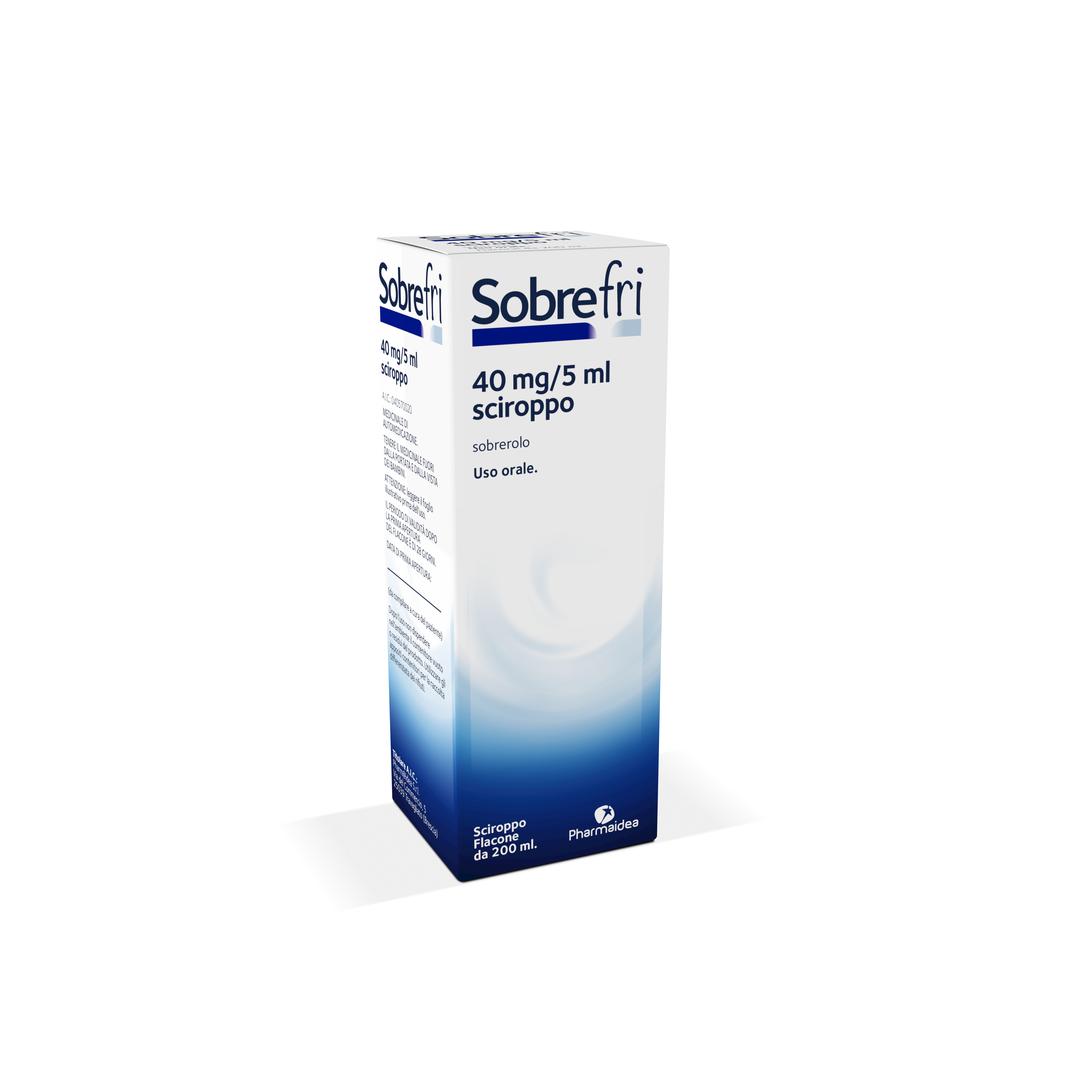 SOBREFRI*SCIR FL200ML 40MG/5ML - Pharmaleader