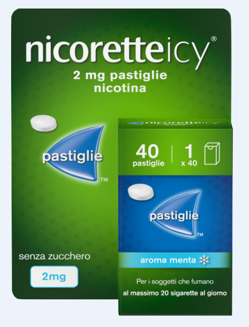 NICORETTEICY*40PAST 2MG - Pharmaleader