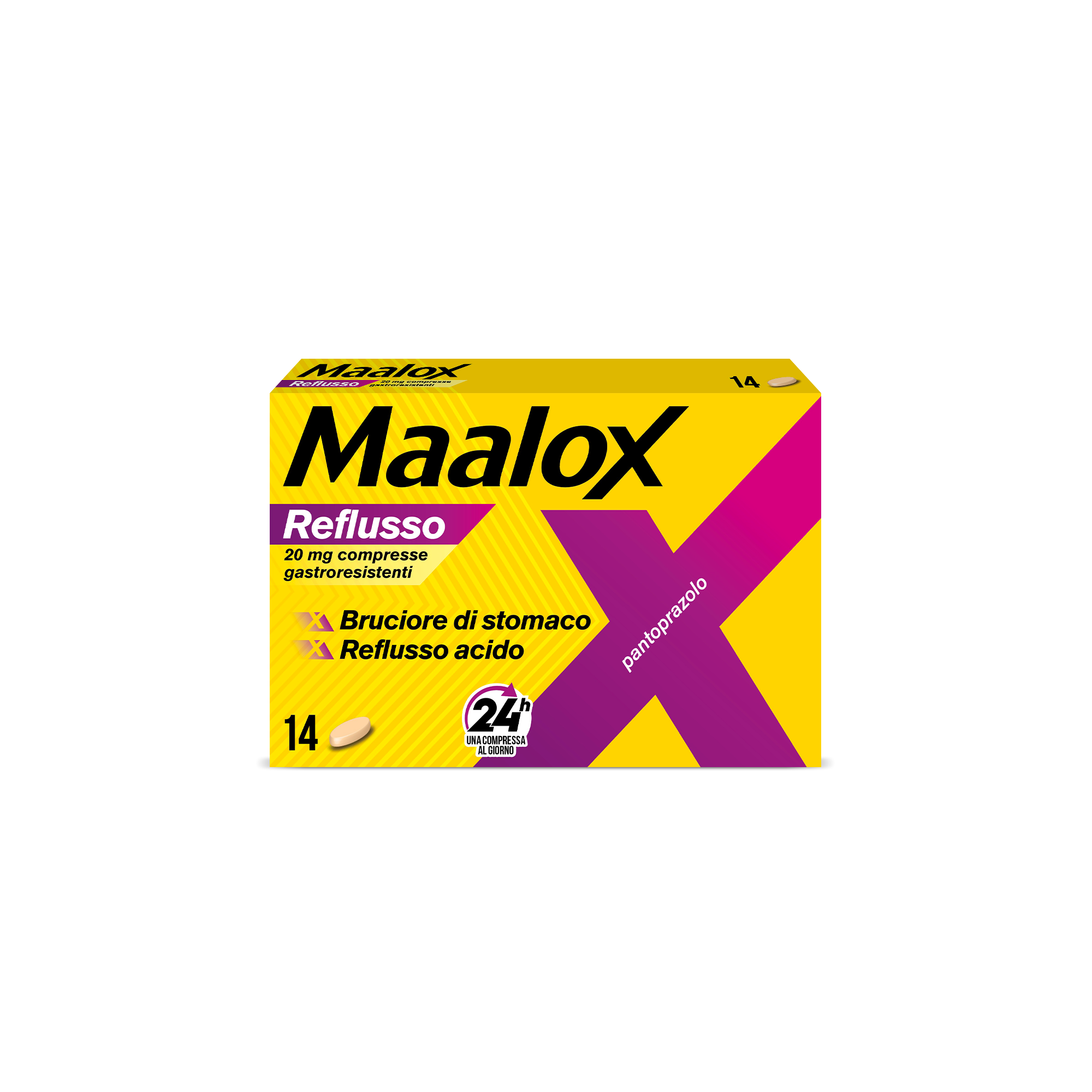 MAALOX REFLUSSO*14CPR 20MG - Pharmaleader