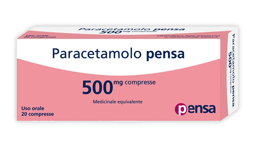 PARACETAMOLO PEN*20CPR 500MG - Pharmaleader