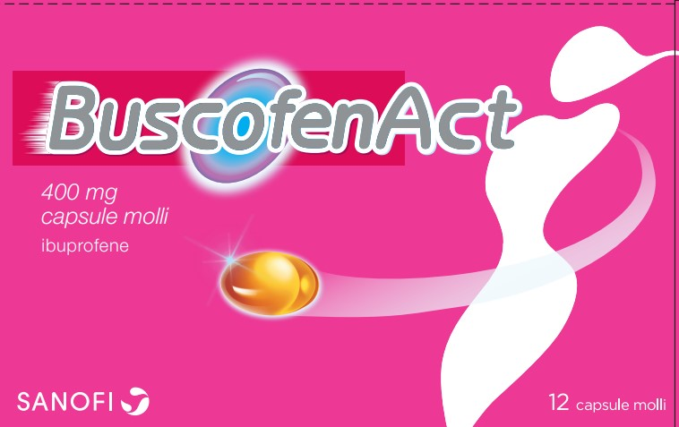 BUSCOFENACT*12CPS MOLLI 400MG - Pharmaleader