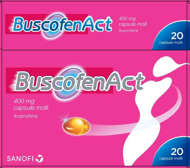 BUSCOFENACT*20CPS MOLLI 400MG - Pharmaleader