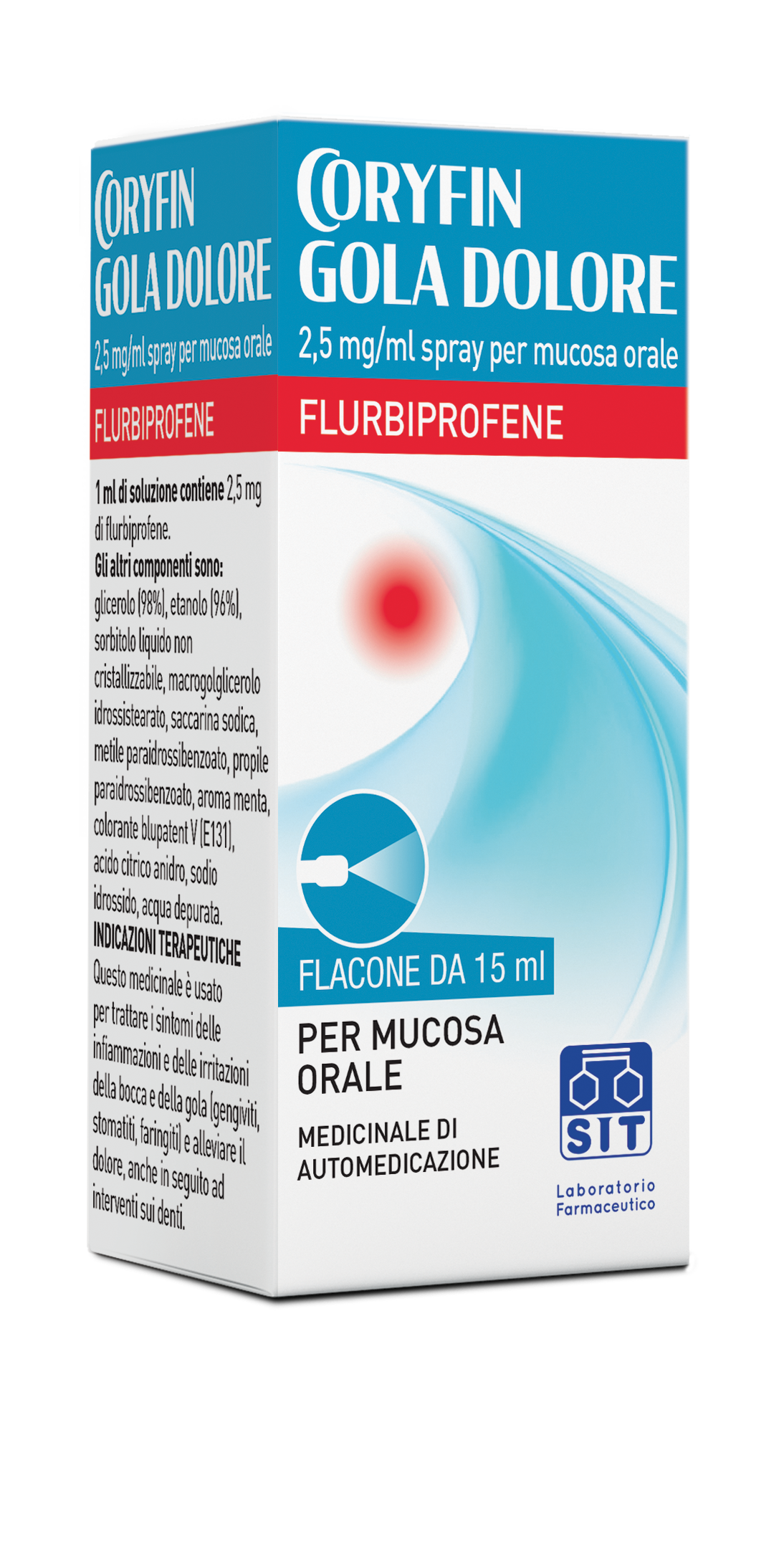 CORYFIN GOLA DOLORE*SPRAY 15ML - Pharmaleader