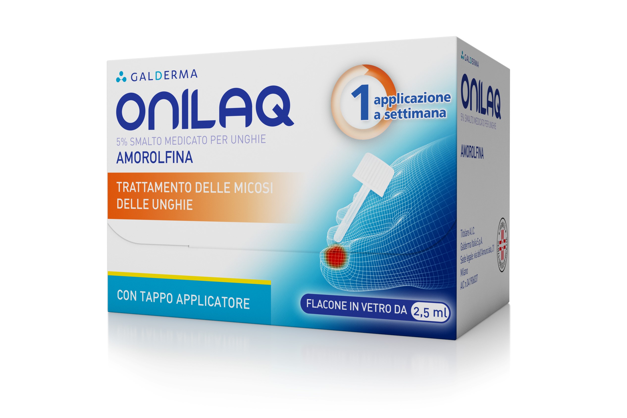 ONILAQ*SMALTO UNGHIE 2,5ML+TAP - Pharmaleader