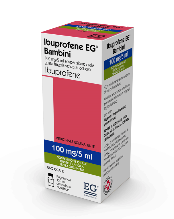 IBUPROFENE EG*BB 150ML FRAGOLA - Pharmaleader