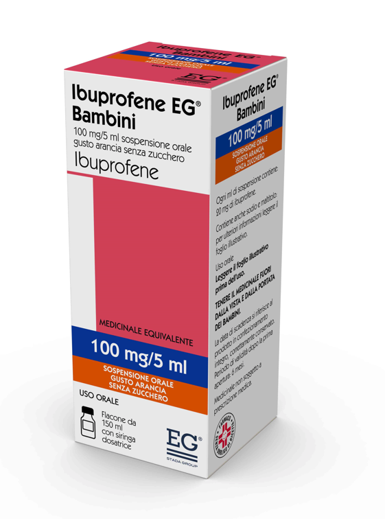 IBUPROFENE EG*BB 150ML ARANCIA - Pharmaleader