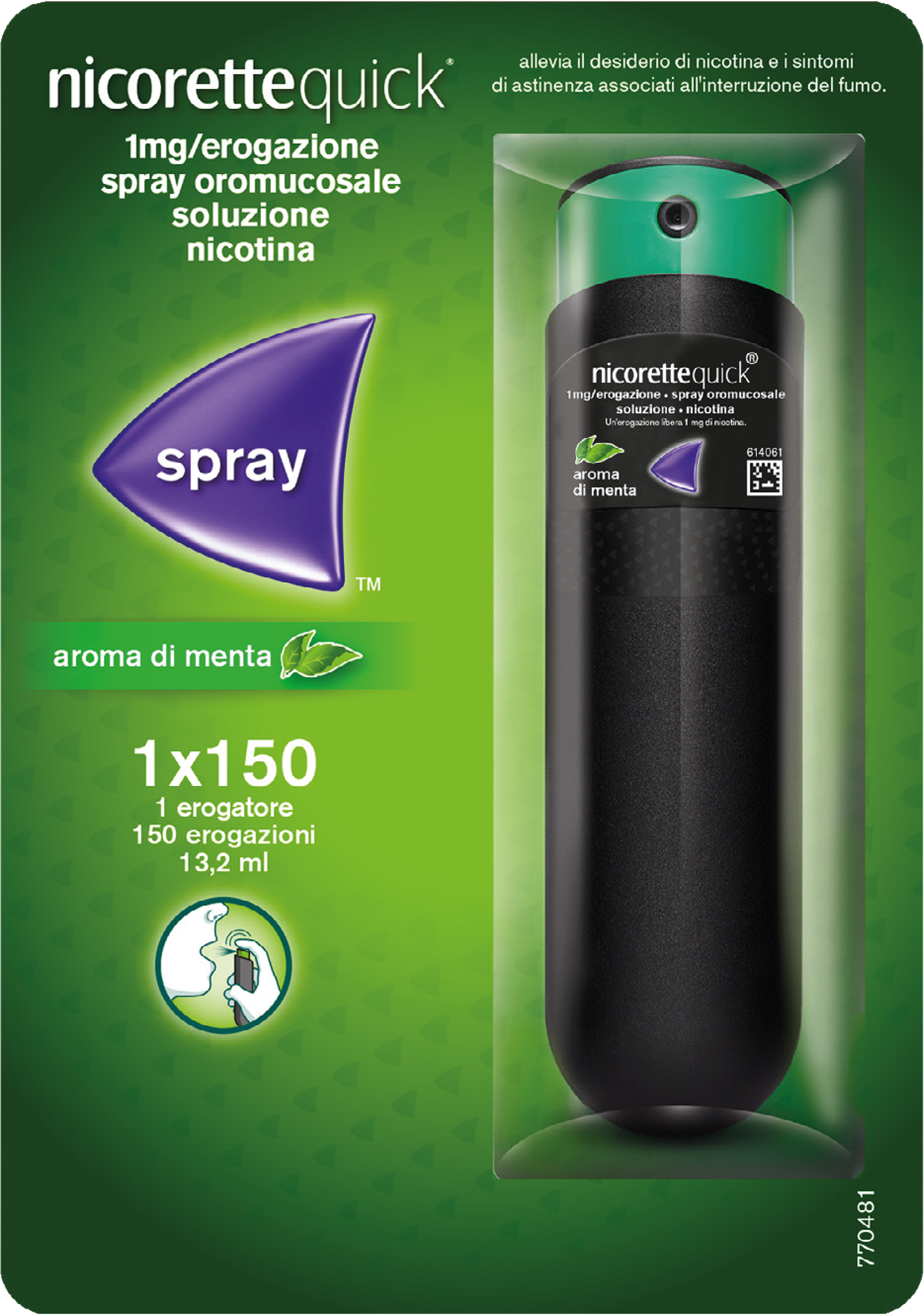 NICORETTEQUICK*SPRAY 1FL 150D - Pharmaleader