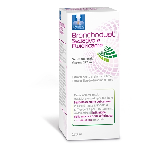 BRONCHODUAL SEDATIVO FLU*120ML - Pharmaleader