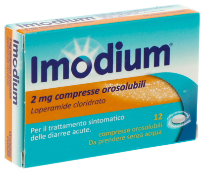 IMODIUM*12CPR OROSOL 2MG - Pharmaleader