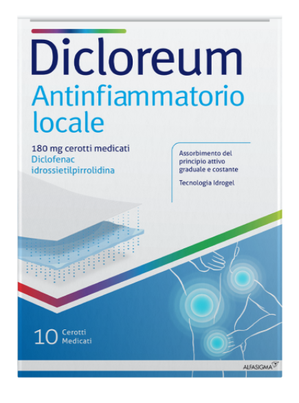 DICLOREUM ANT LOC*10CER MED180 - Pharmaleader