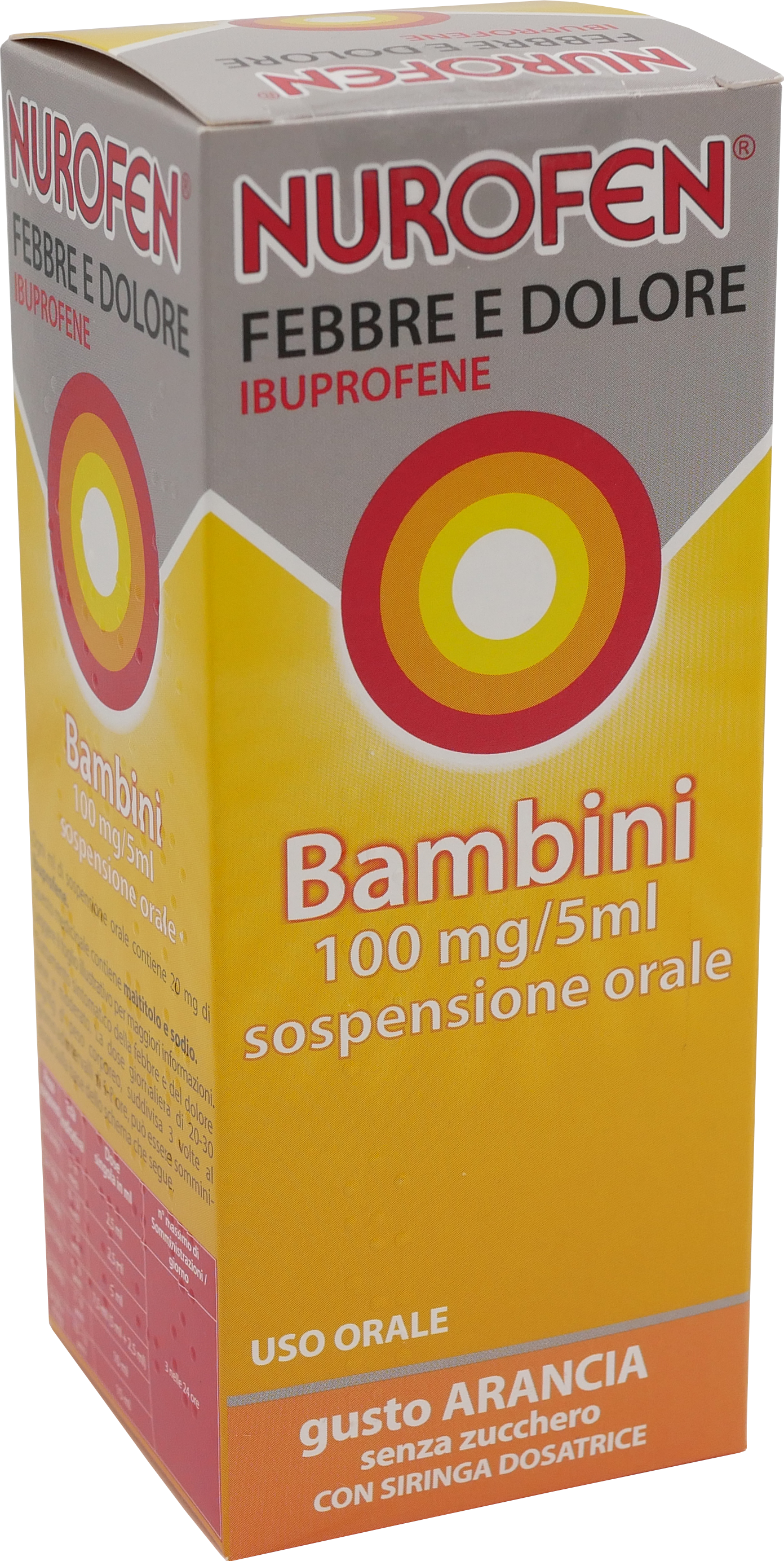 NUROFEN FEBBRE D*BB100MG/5ML A - Pharmaleader