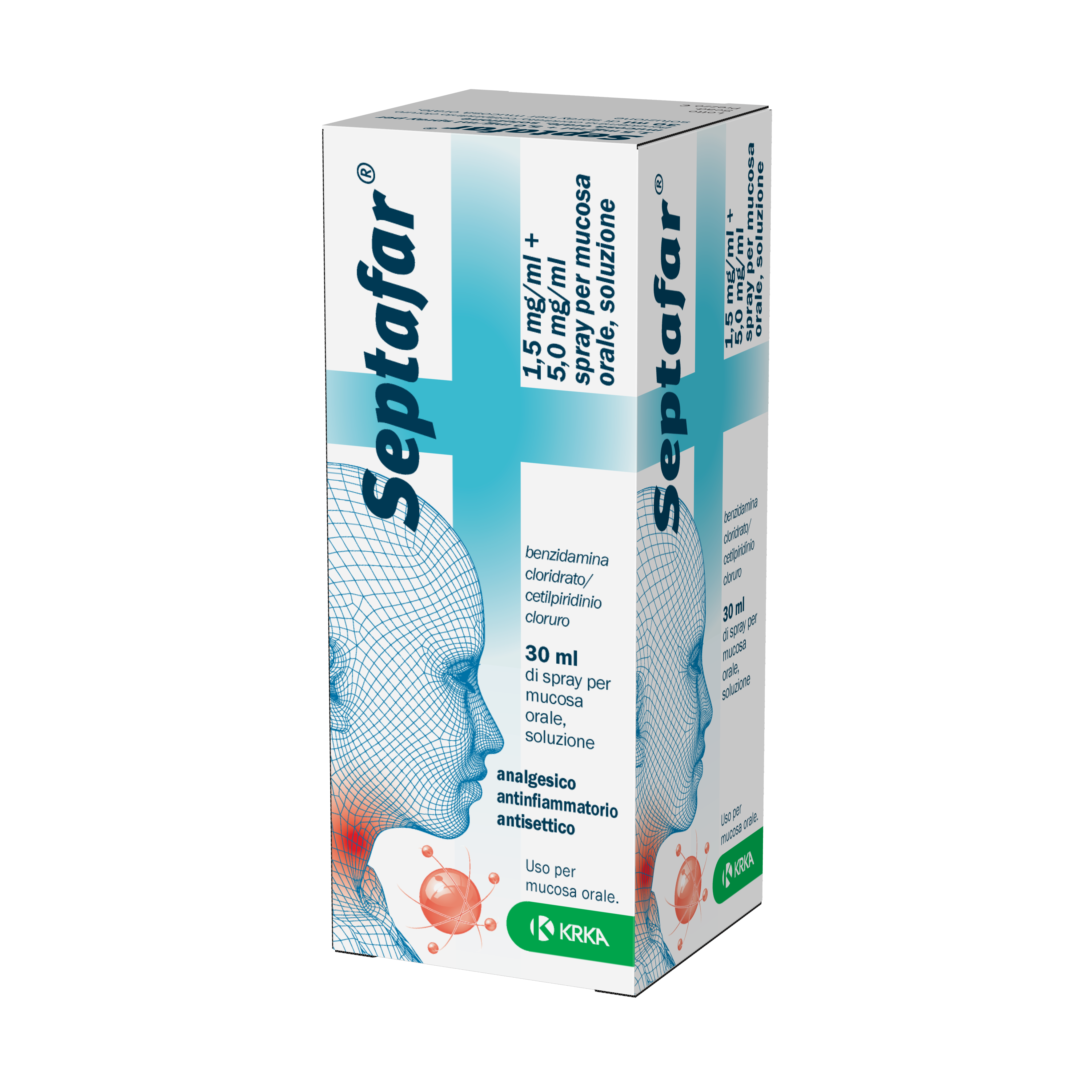 SEPTAFAR*SPRAY 1FL 30ML 250ER - Pharmaleader