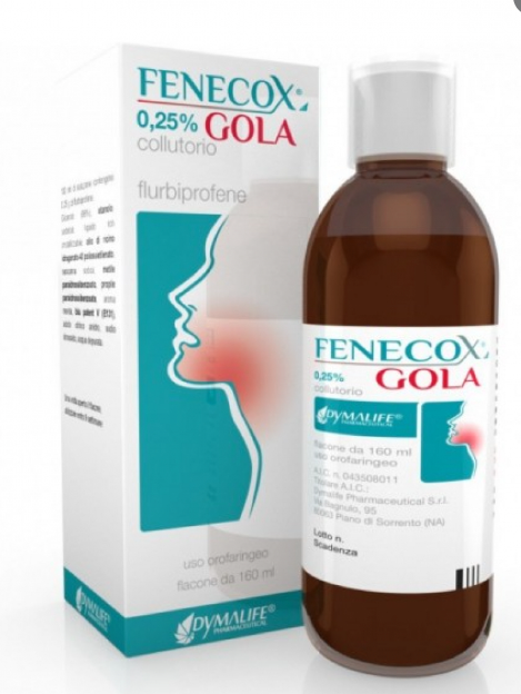 FENECOX GOLA*COLLUT 160ML0,25% - Pharmaleader