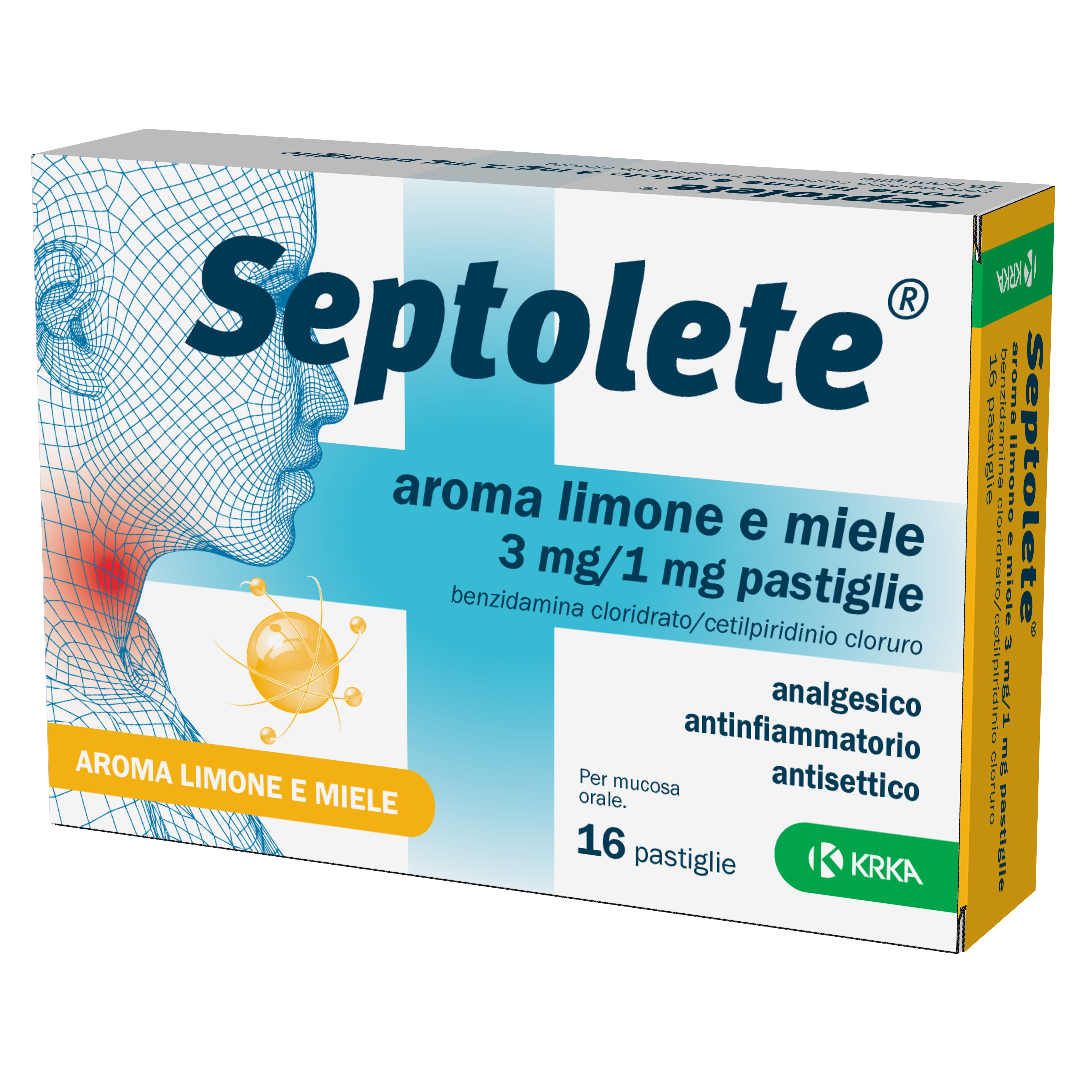 SEPTOLETE*16PAST 3+1MG LIM MIE - Pharmaleader
