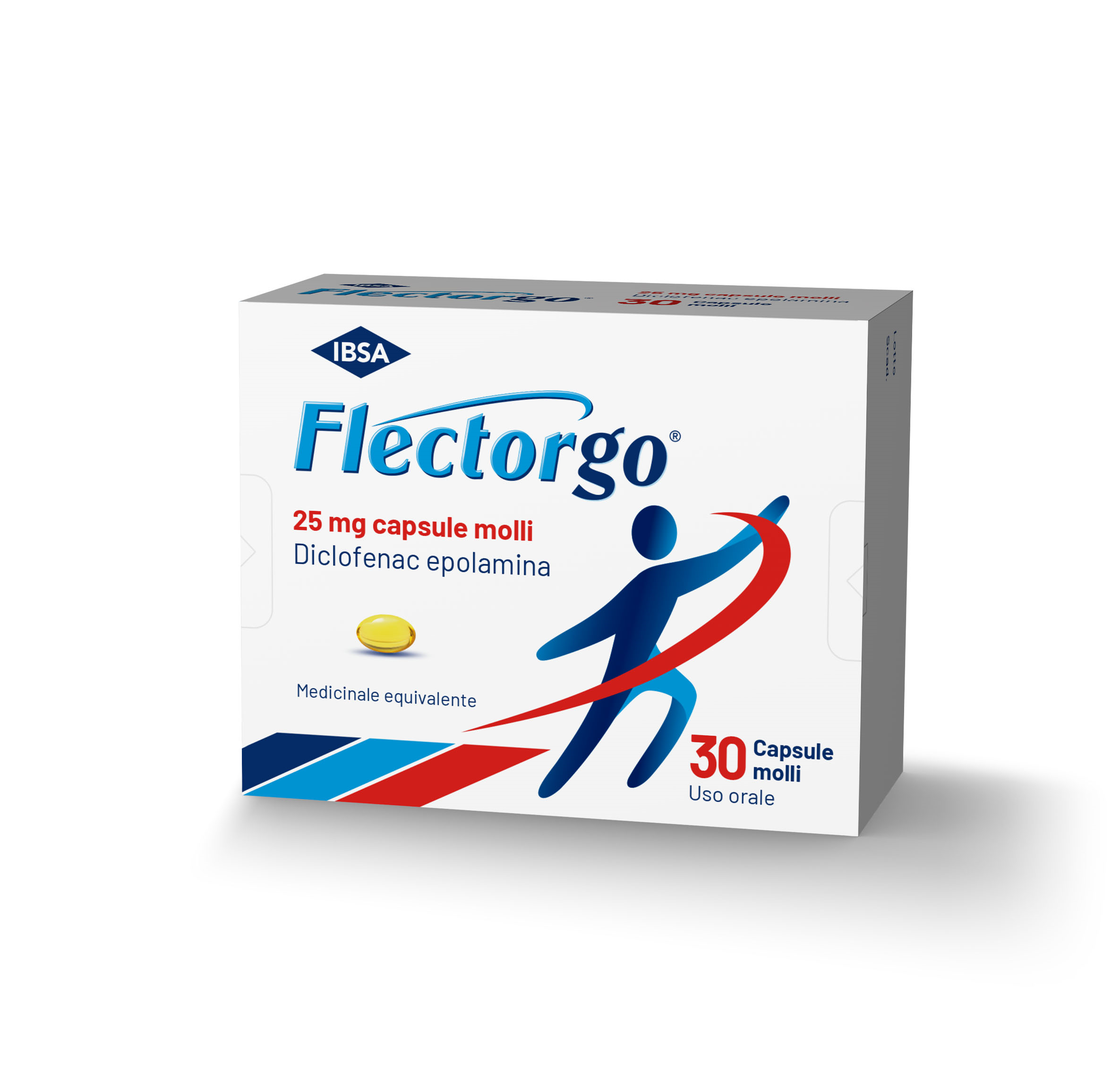 FLECTORGO*30CPS MOLLI 25MG - Pharmaleader