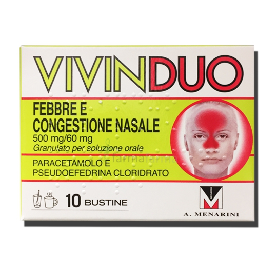 VIVINDUO FEBBRE CONG NAS*10BS - Pharmaleader