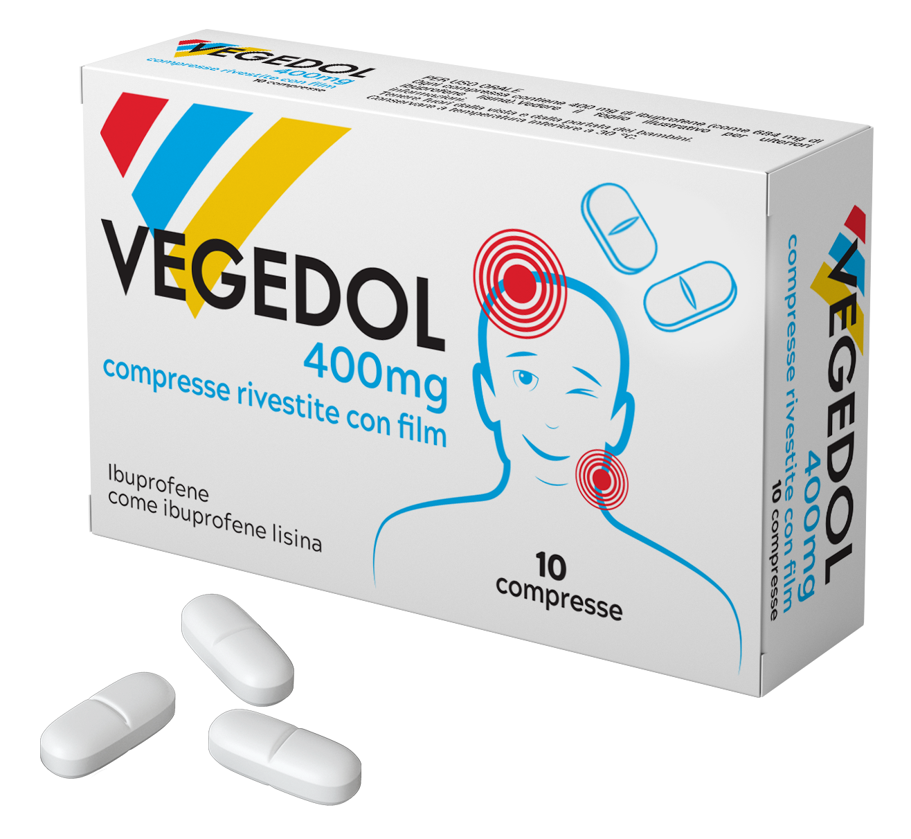 VEGEDOL*10CPR RIV 400MG - Pharmaleader