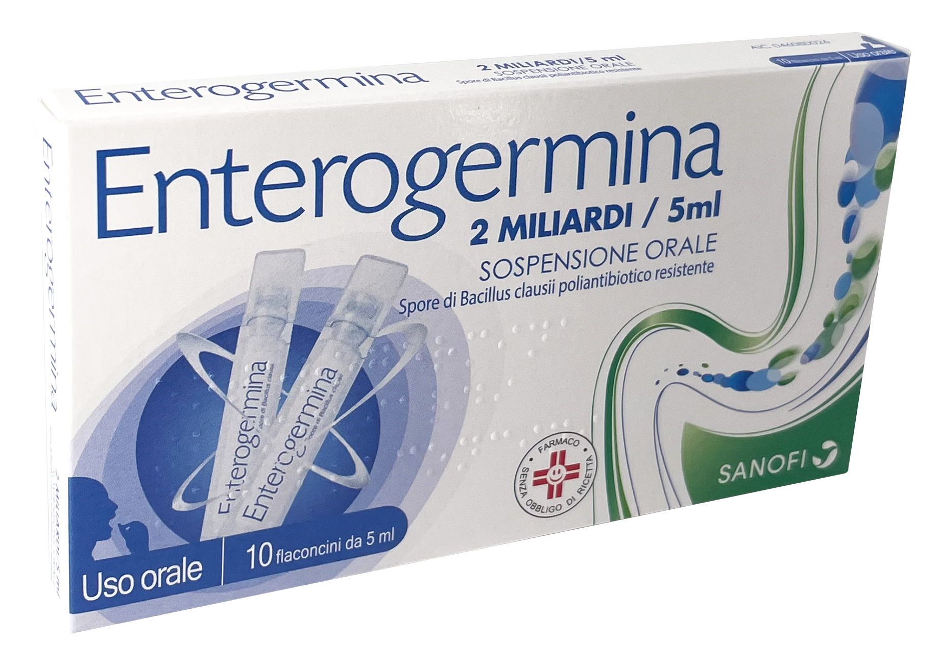 ENTEROGERMINA*OS 10FL 2MLD/5ML - Pharmaleader