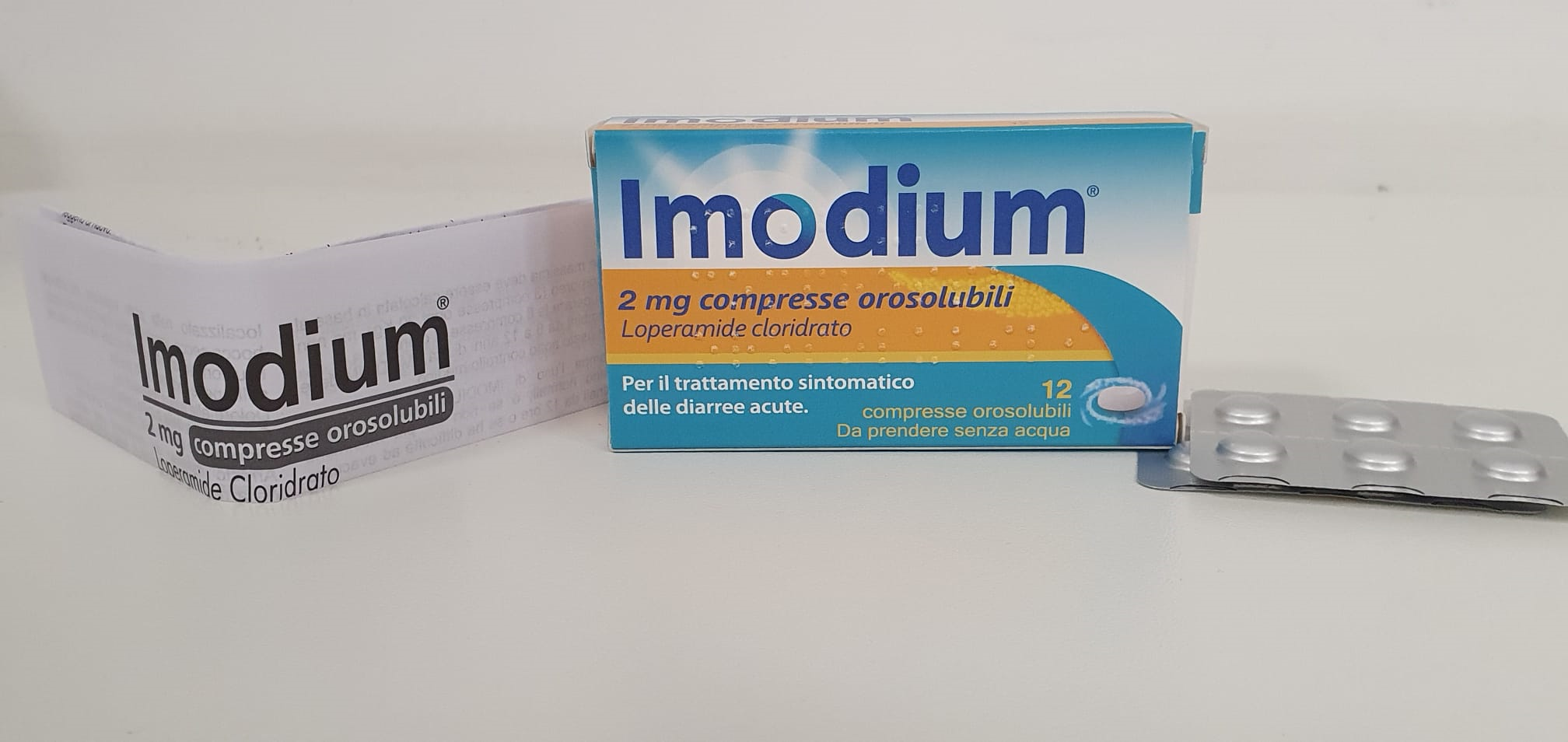 IMODIUM*12CPR OROSOL 2MG - Pharmaleader