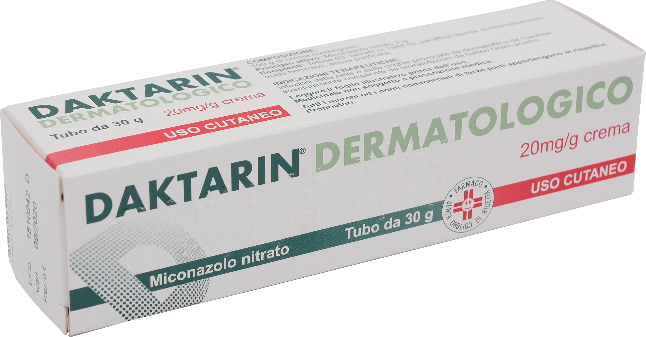 DAKTARIN*CREMA DERM 30G 20MG/G - Pharmaleader