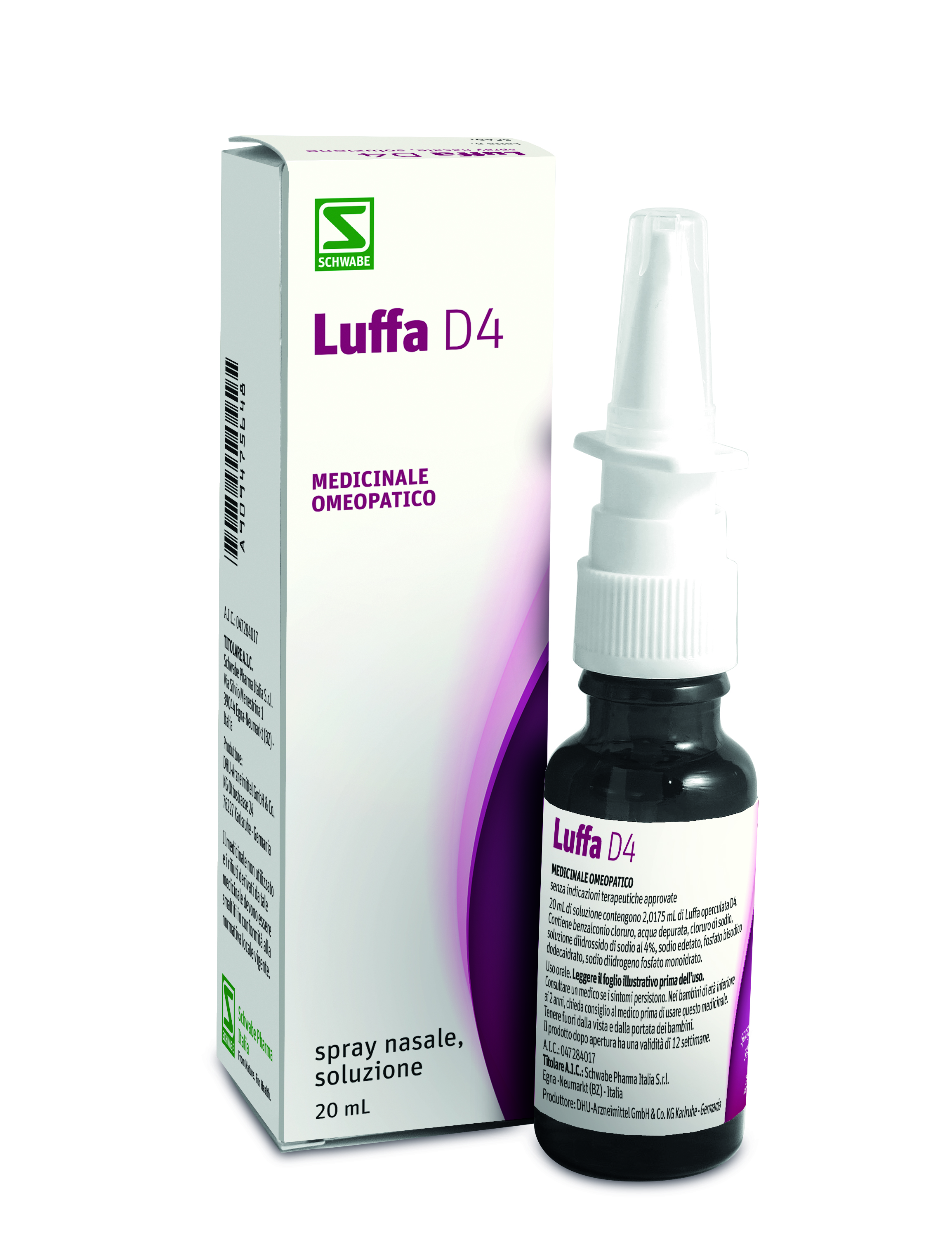 LUFFA*D4 SPRAY NASALE 1FL 20ML - Pharmaleader
