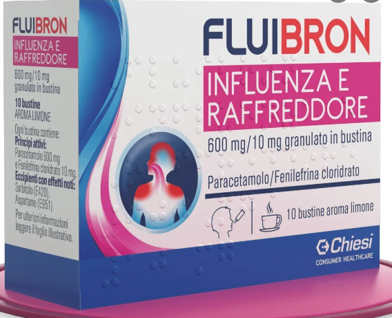 FLUIBRON INFLUENZA E RAFF*10BS - Pharmaleader
