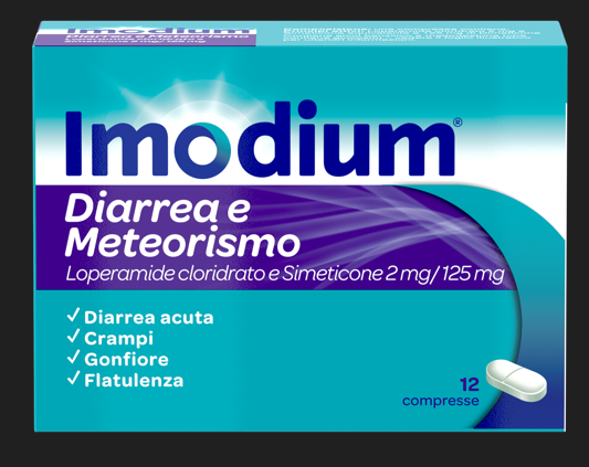IMODIUM DIARREA E METEOR*12CPR - Pharmaleader
