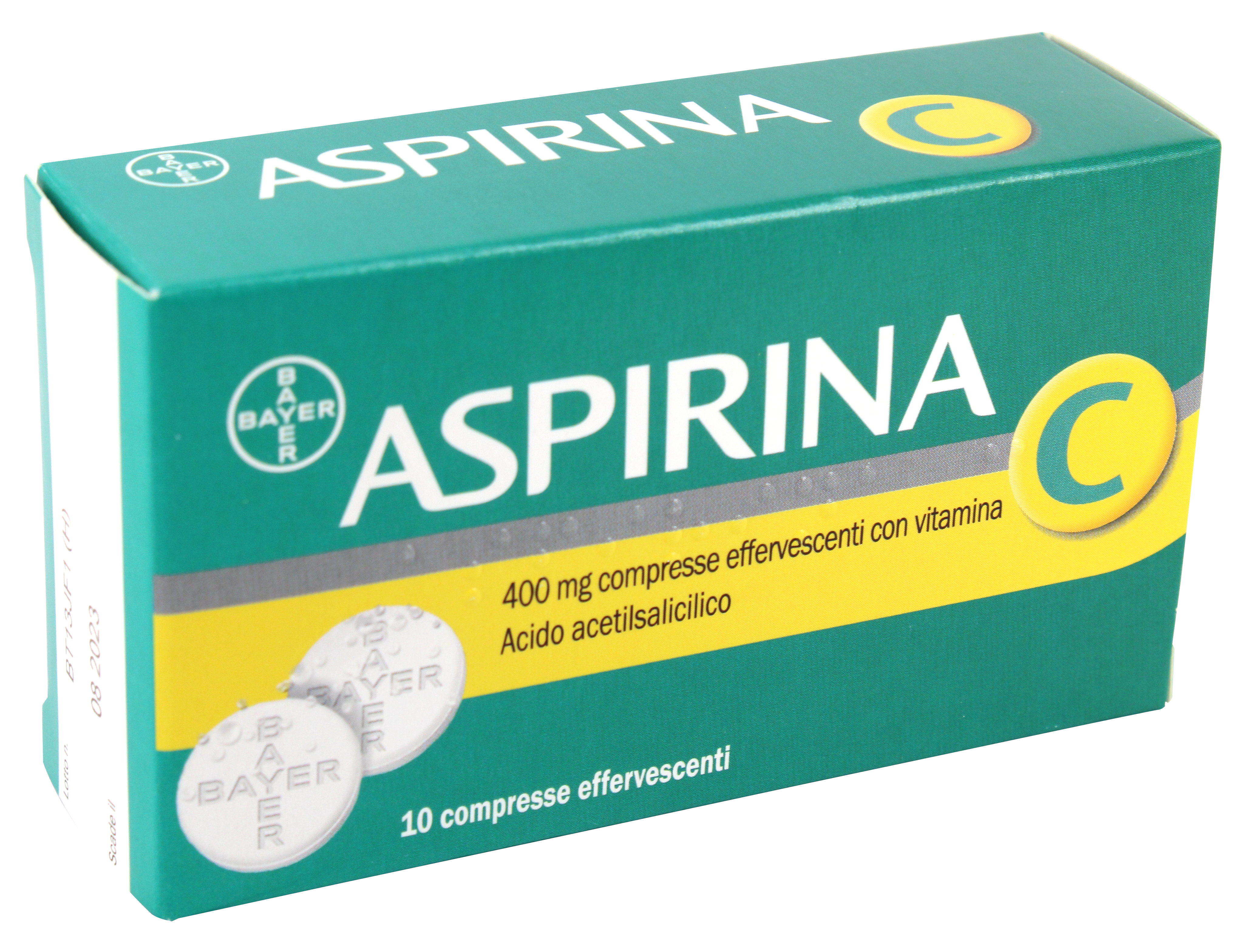 ASPIRINA*10CPR EFF 400+240MG - Pharmaleader