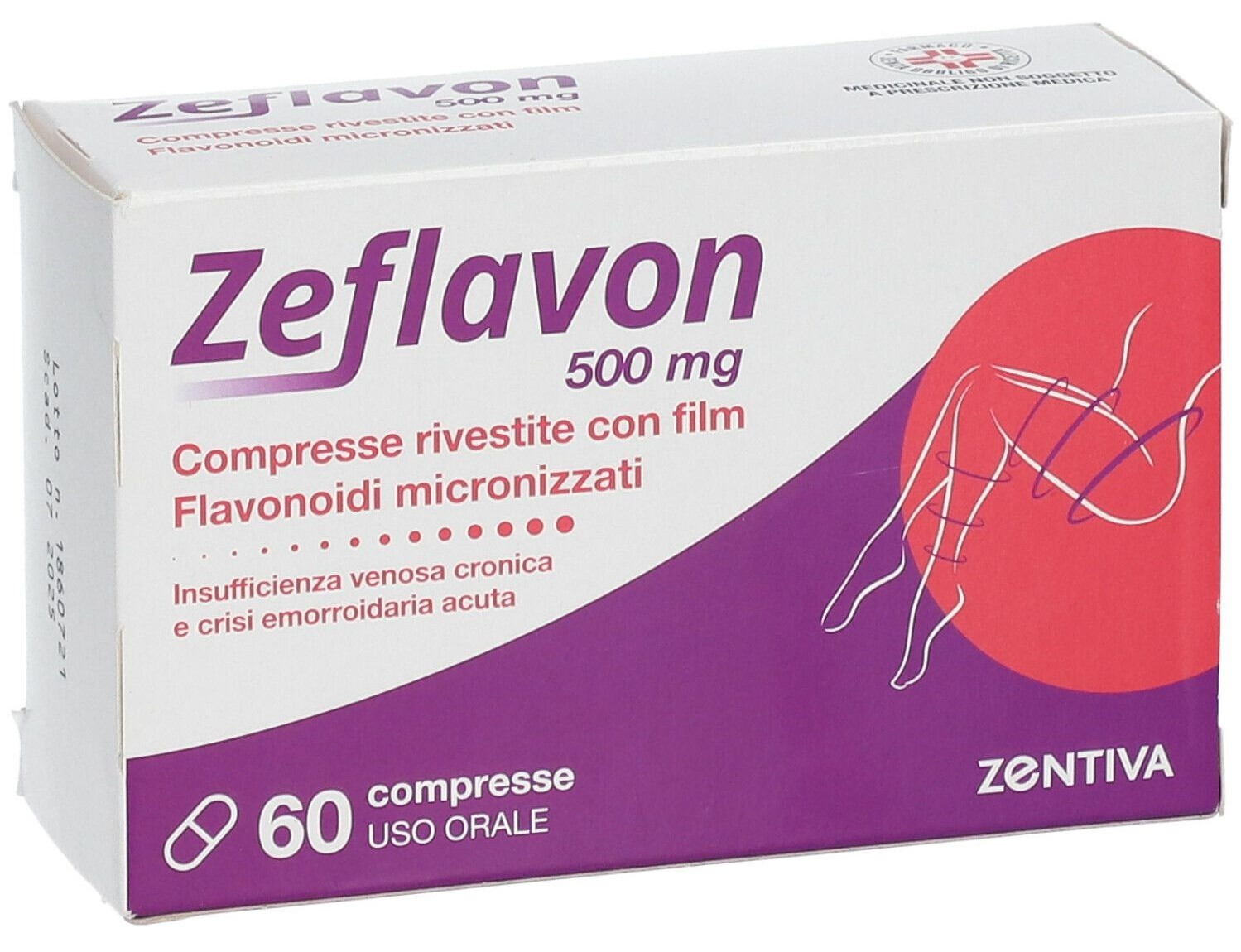 ZEFLAVON*60CPR RIV 500MG - Pharmaleader