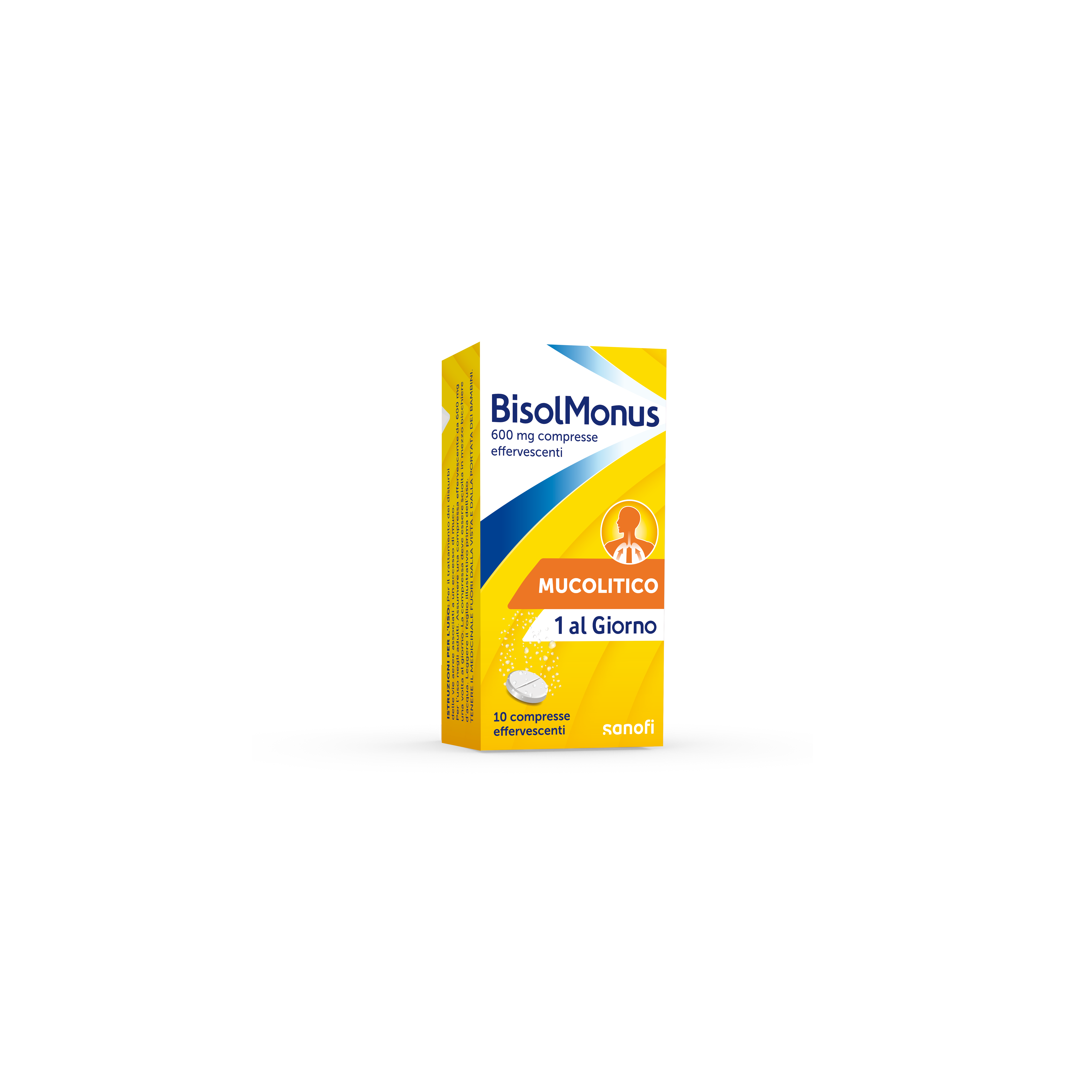 BISOLMONUS*10CPR EFF 600MG - Pharmaleader