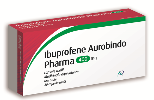 IBUPROFENE AUR*20CPS MOL 400MG - Pharmaleader