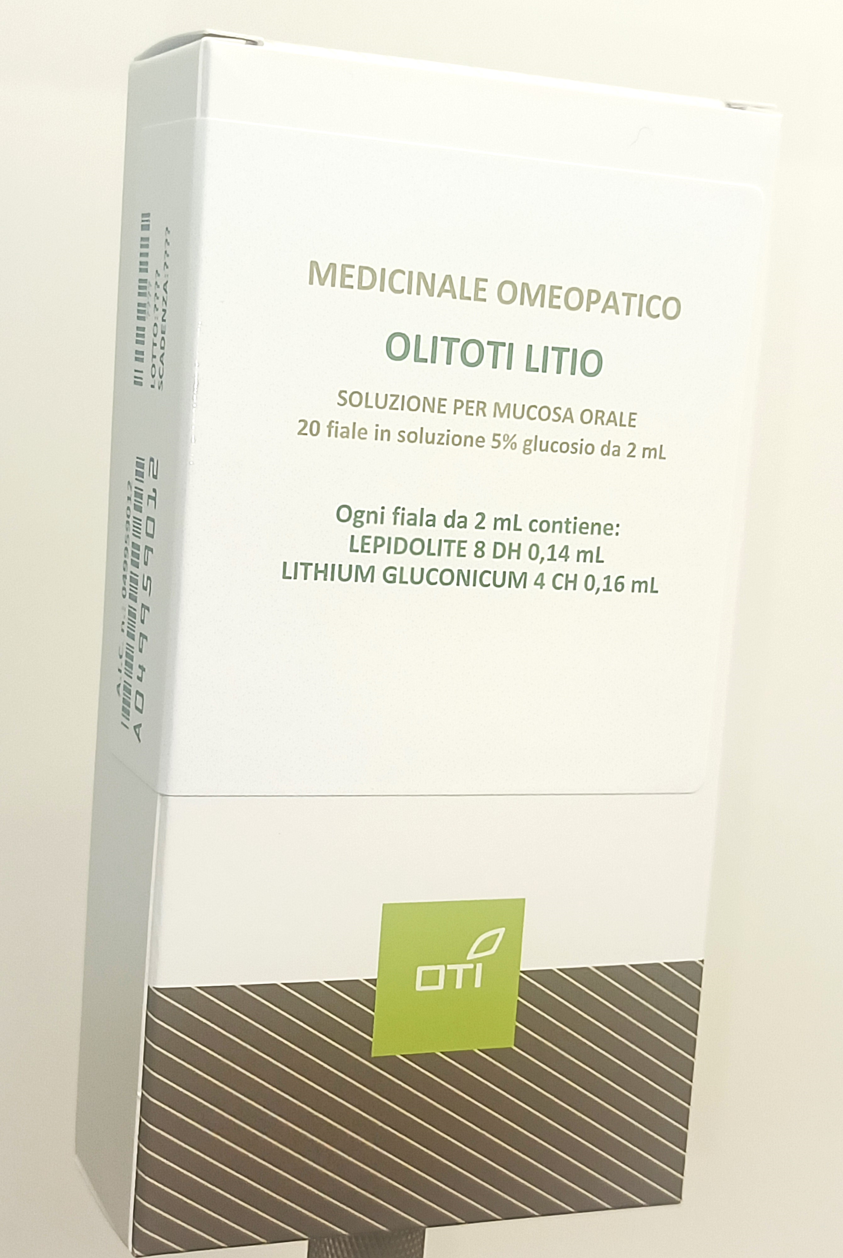 OLITOTI LITIO*OS 20F 5% 2ML - Pharmaleader