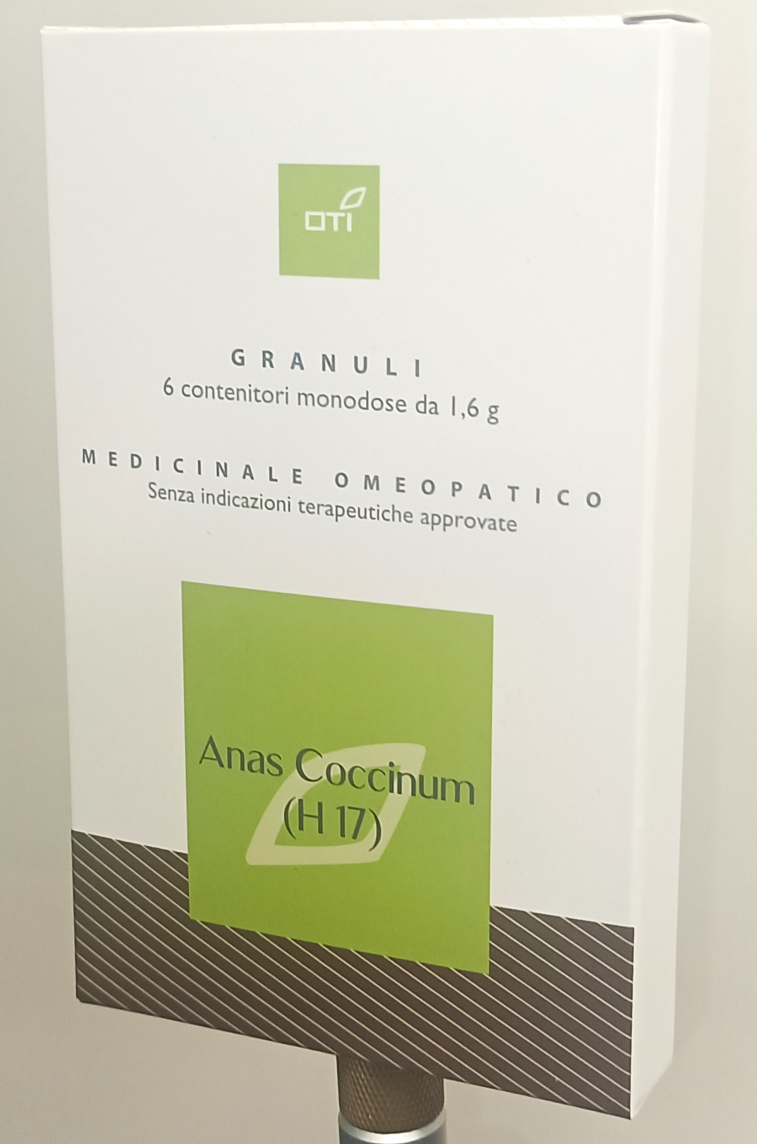 ANAS COCCINUM H17*6 MONOD 1,6G - Pharmaleader