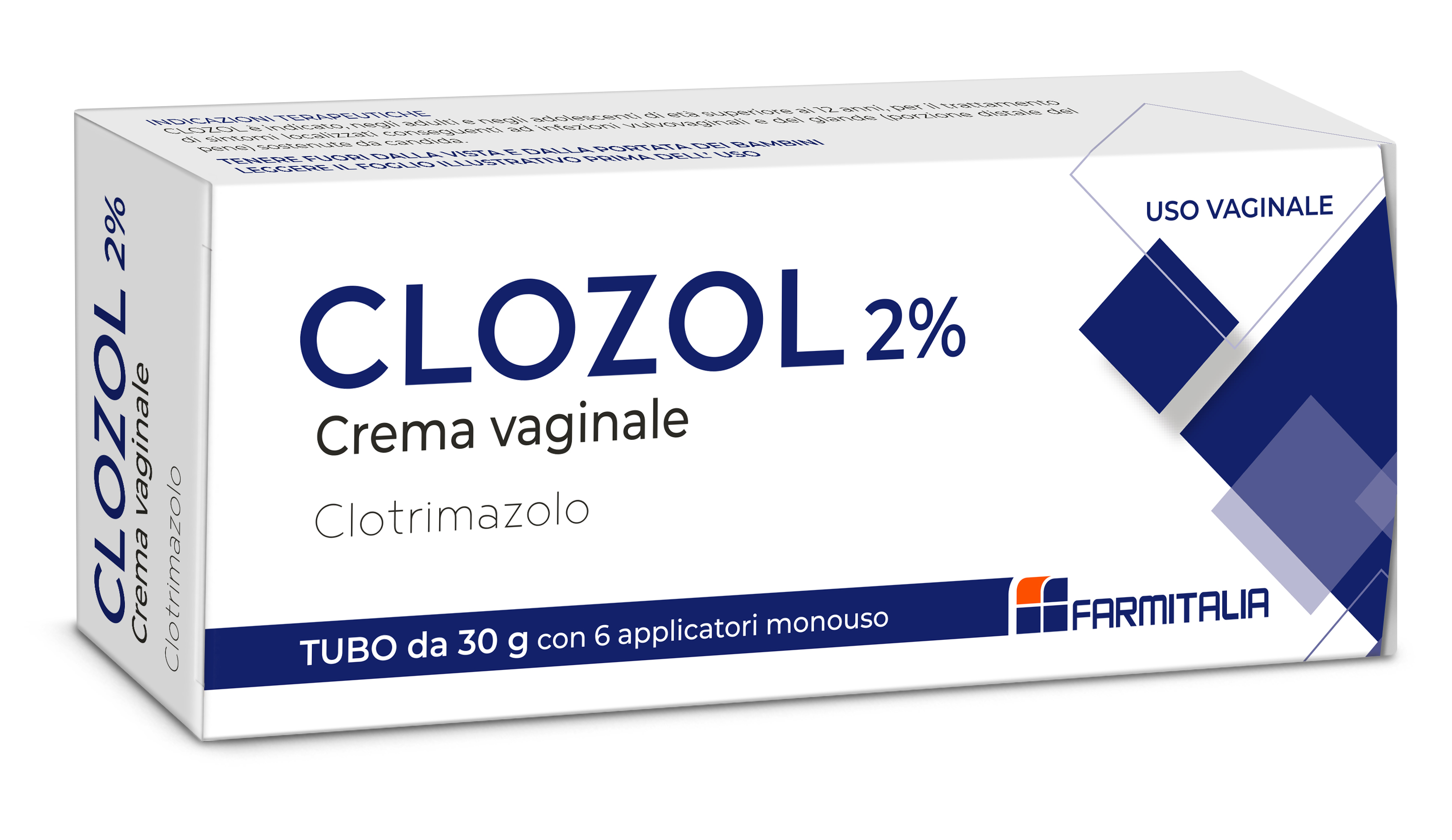 CLOZOL*CREMA VAG 30G 2% - Pharmaleader