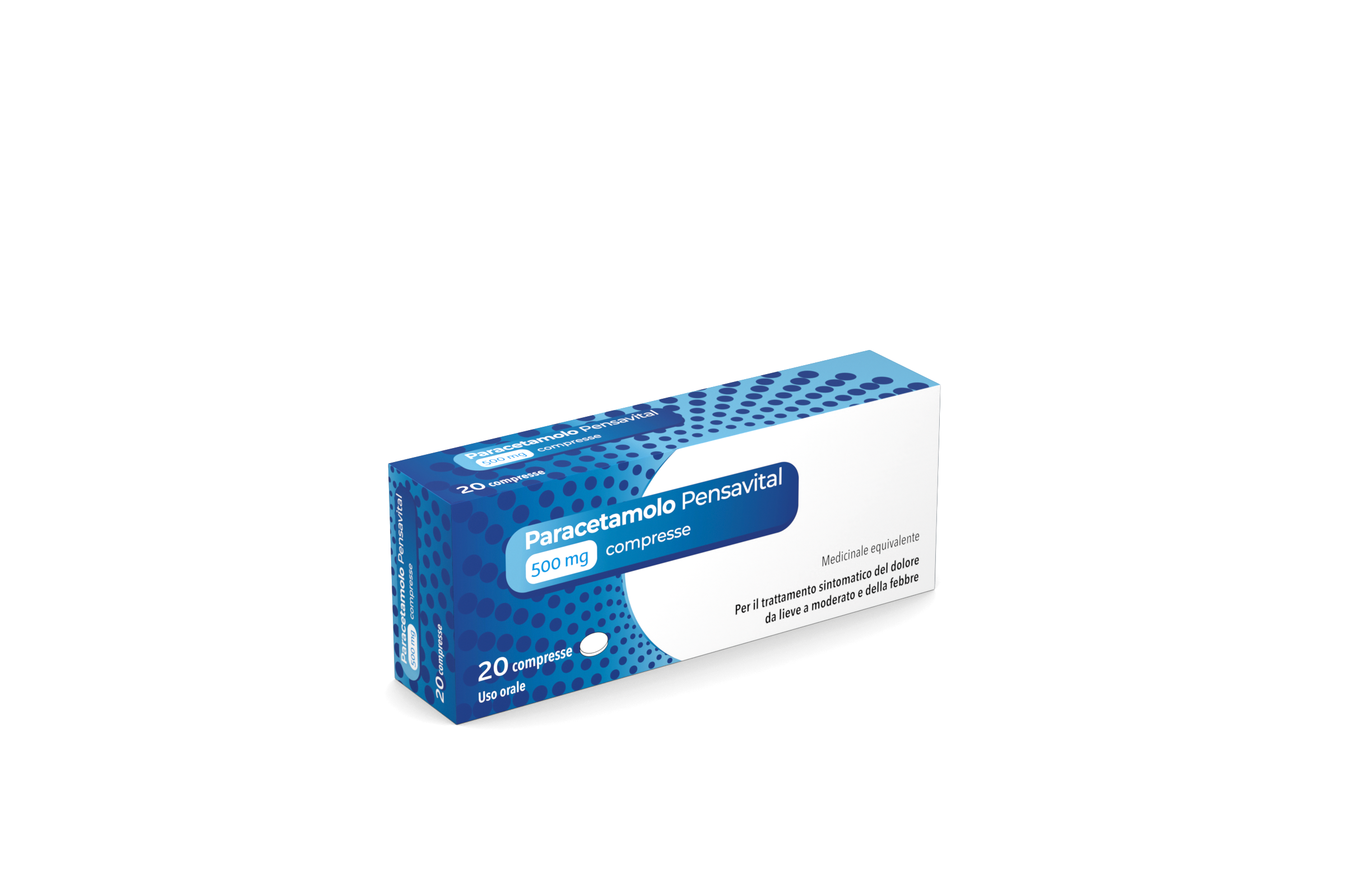 PARACETAMOLO PENSAV*20CPR500MG - Pharmaleader