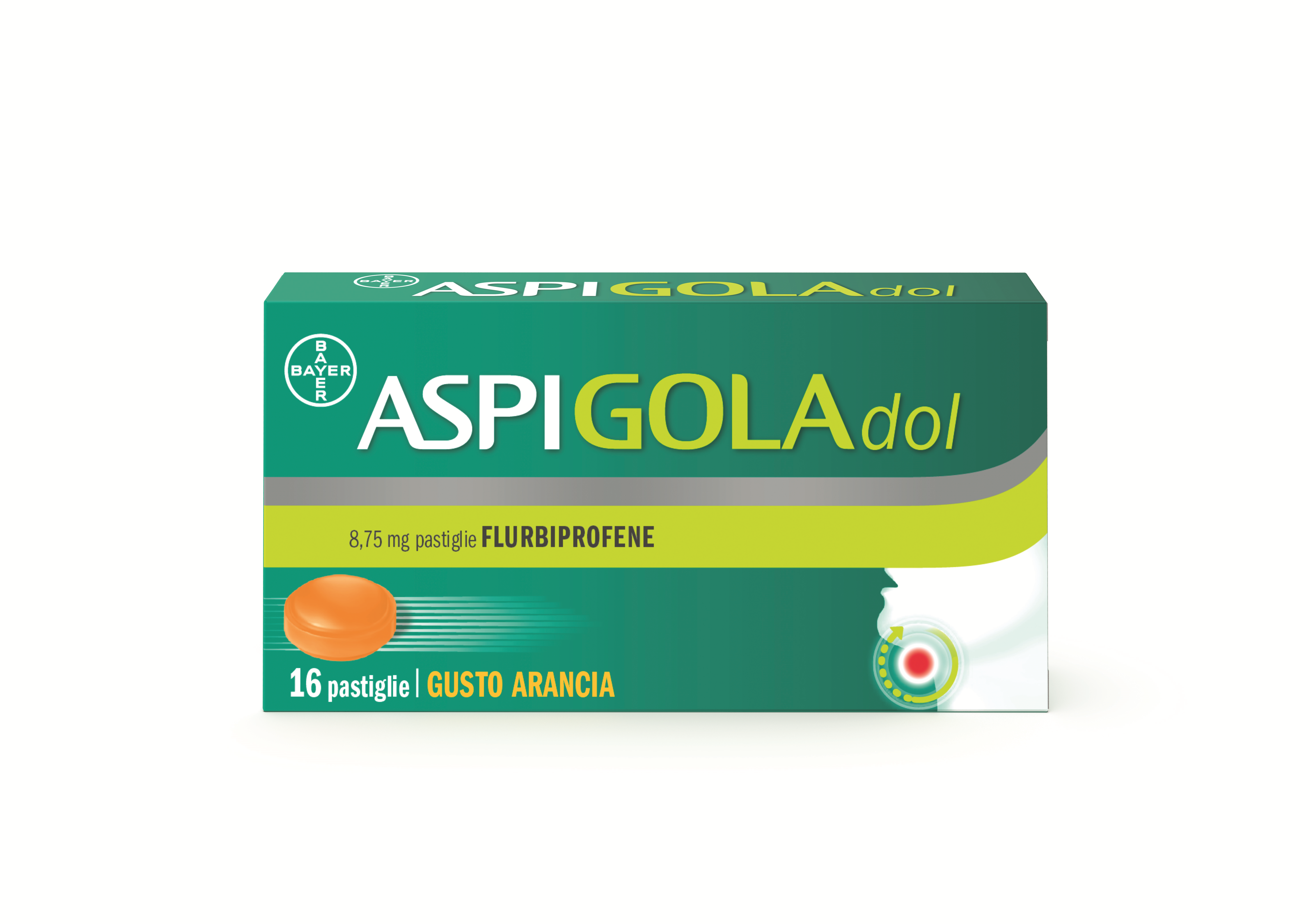 ASPIGOLADOL*16PASTL 8,75MG - Pharmaleader