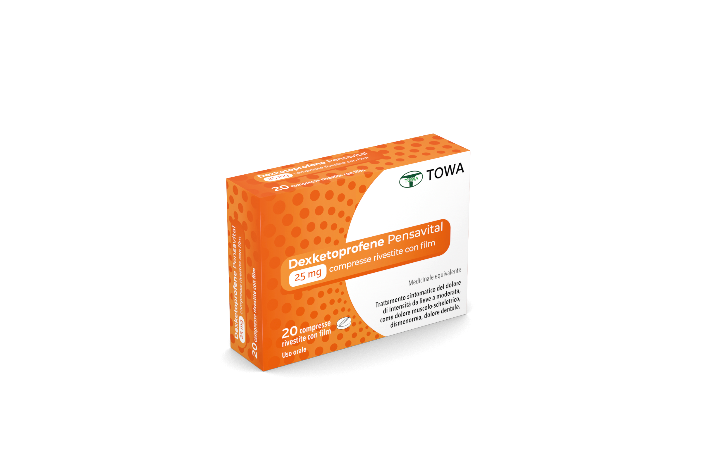 DEXKETOPROFENE PEN*20CPR 25MG - Pharmaleader