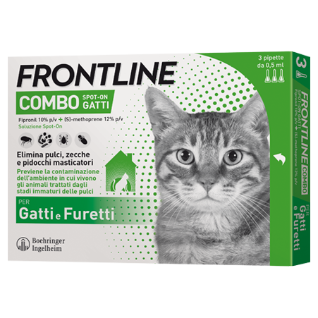 FRONTLINE COMBO*3PIP GATTI/FUR - Pharmaleader