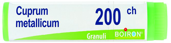 CUPRUM METALLICUM 200 CH GLOBULI - Pharmaleader