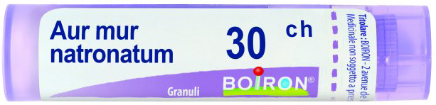 AURUM MURIATICUM NATRONATUM 30CH GRANULI 4G - Pharmaleader