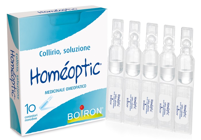 HOMEOPTIC COLLIRIO MONODOSE 10 FIALE 0,4 ML - Pharmaleader