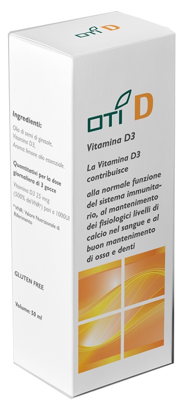 OTI D VITAMINA D3 GOCCE 50ML - Pharmaleader