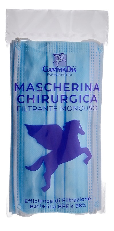 MASCHERINA CHIRURGICA 3 PEZZI GAMMADIS - Pharmaleader