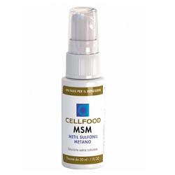 CELLFOOD MSM METIL SULFONIL METANO SOLUZIONE SALINA COLLOIDALE 30 ML - Pharmaleader