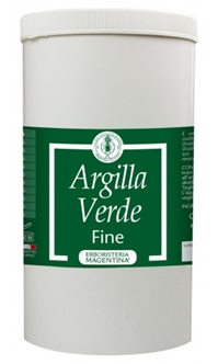 ARGILLA VERDE FINE 1 KG - Pharmaleader