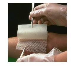GARZA MEDICATA BACTIGRAS CON CLOREXIDINA ACETATO 0,5% 10X10CM 10 PEZZI - Pharmaleader
