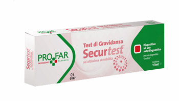 SECURTEST GRAVIDANZA 1 TEST PROFAR - Pharmaleader